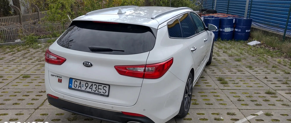 Kia Optima cena 76875 przebieg: 164000, rok produkcji 2019 z Gdynia małe 497